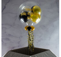 Personalised Hollywood Glam Balloon-Filled Bubble Balloon
