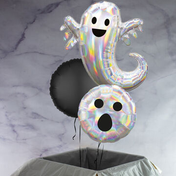 Halloween Giant Ghost Foil Balloon Set